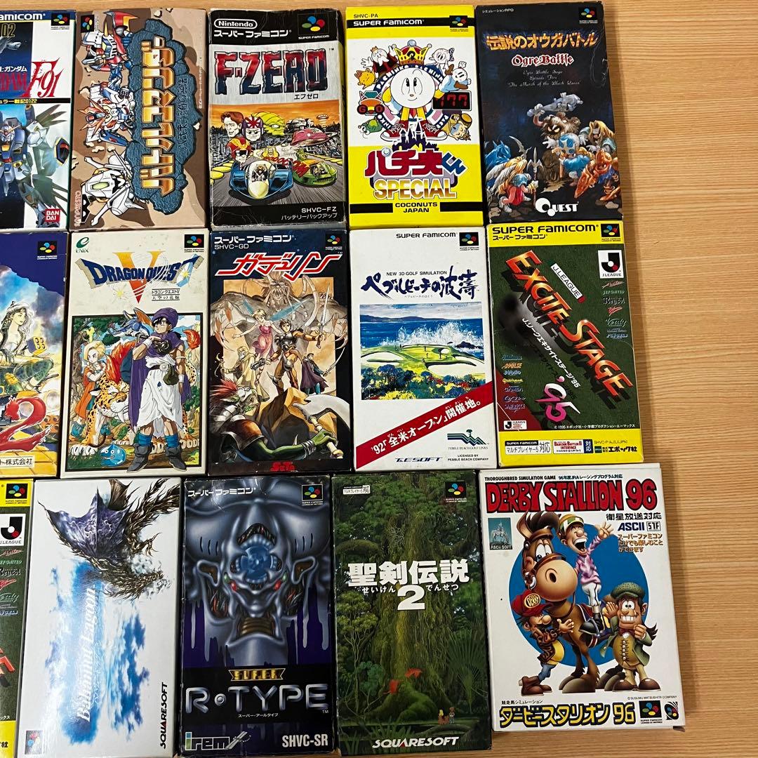 スーパーファミコン SFC ソフト 箱付き まとめ売り 21本セット - メルカリ