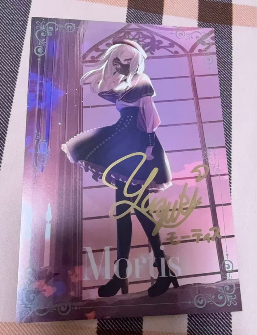 ave mujica 原宿 特典 特製カード キャスト直筆サイン モーティス