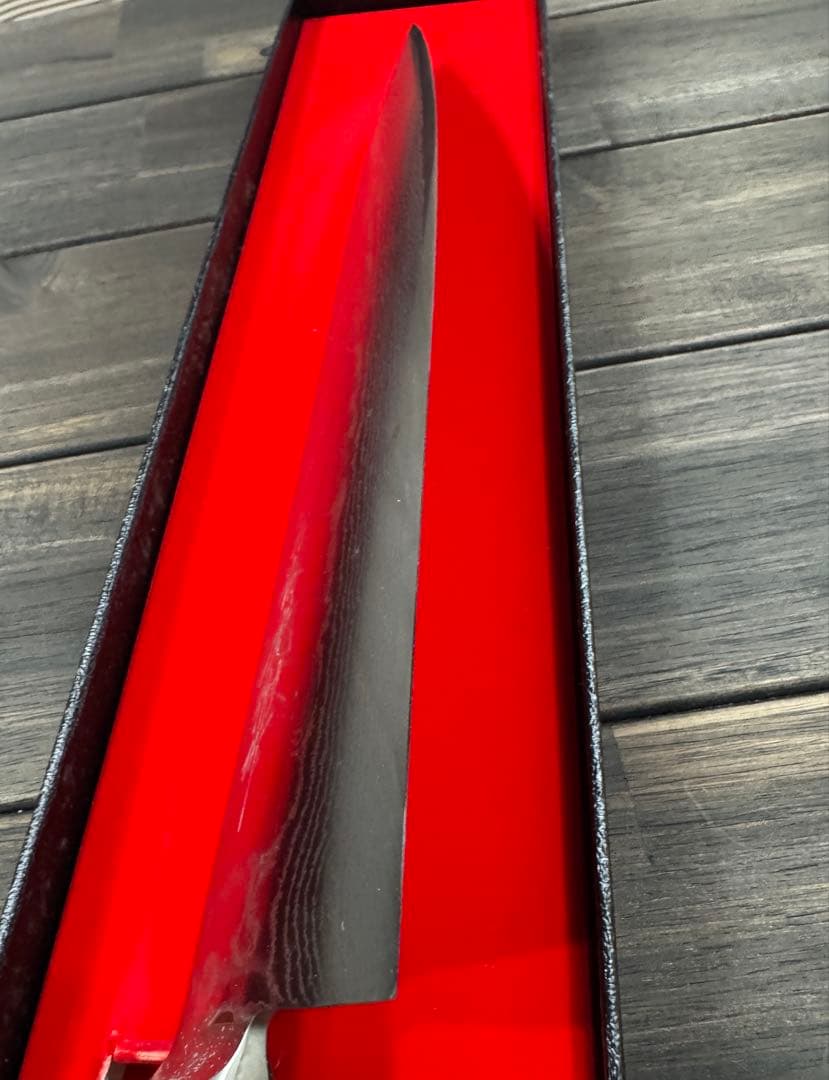 一刀斎虎徹 包丁 牛刀 270mm & ペティナイフ 135mm