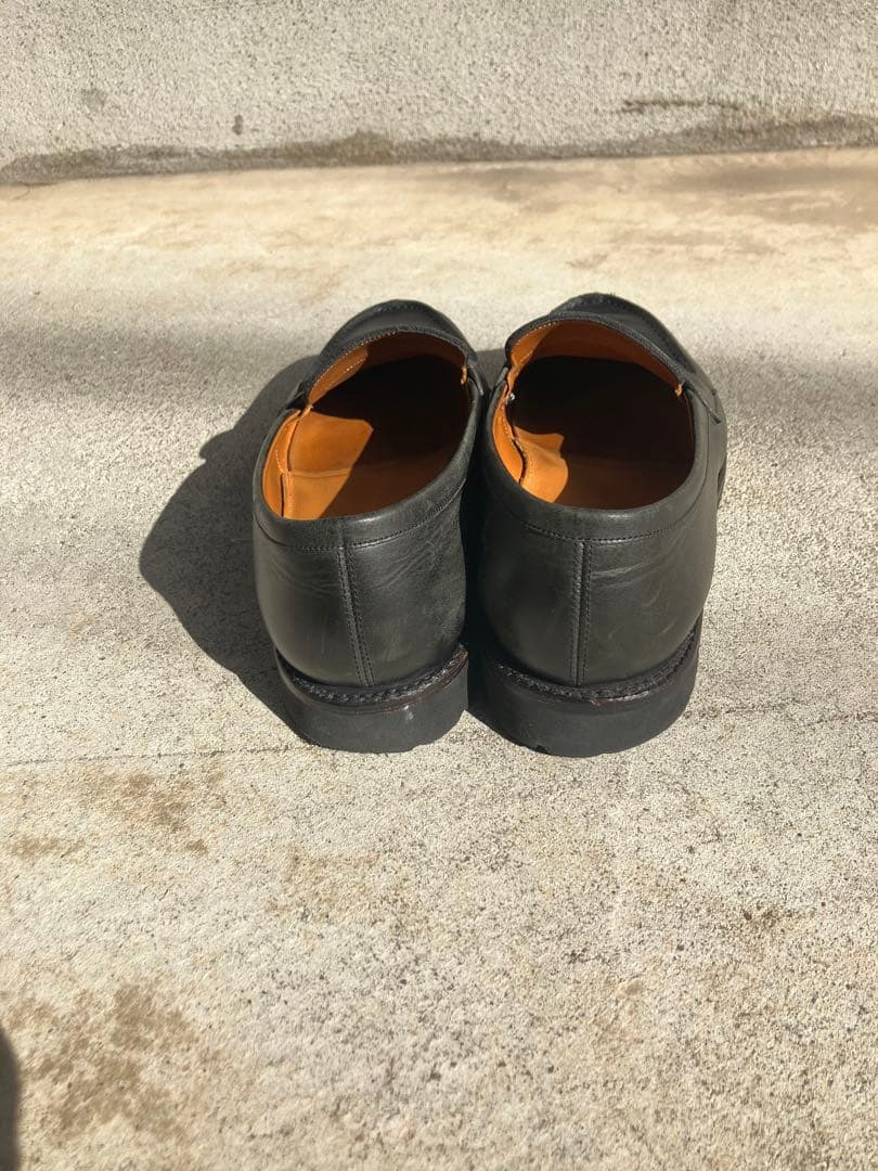 nonnative レザー ローファー ストレートチップ