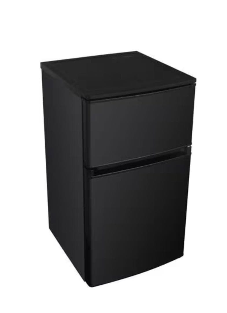 鹿児島発 ブラック トップフリーザー冷蔵庫 - メルカリ