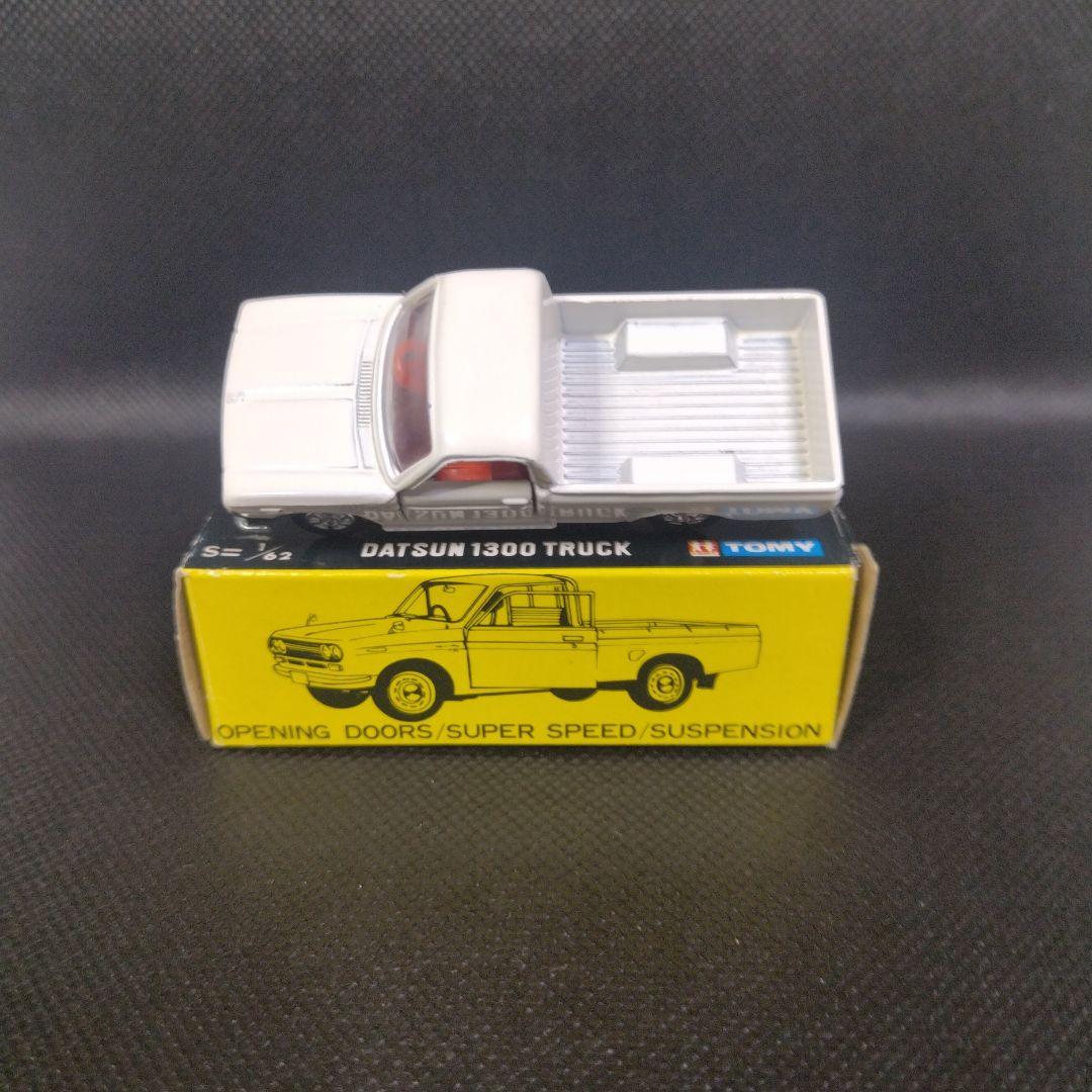 29】トミカ 黒箱 日本製 ダットサン 1300 トラック 1Eホイール - メルカリ