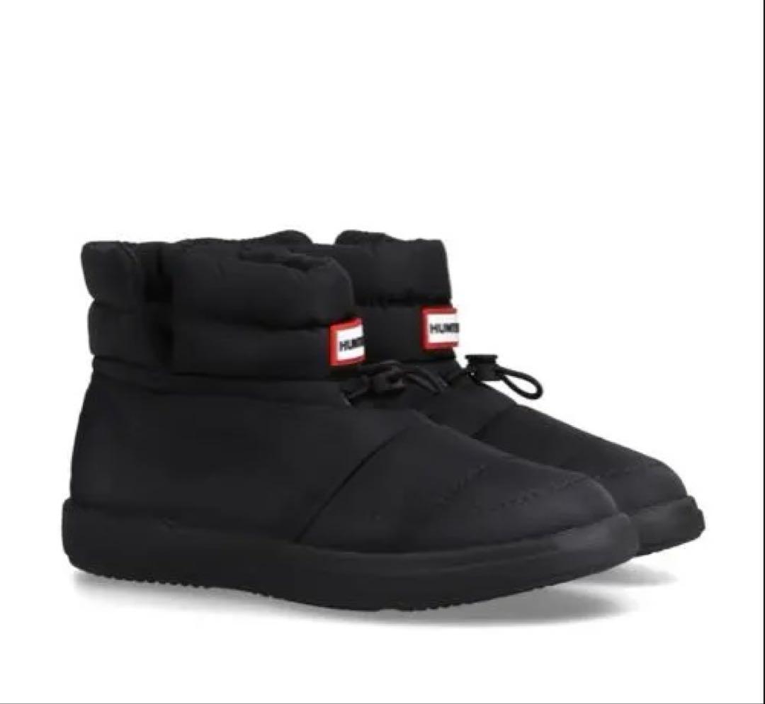 限定期間出品。HUNTER ブラックブーツ 防水性　39 スノーブーツ　UGG HUNTER（ハンター） スノーブーツ レディース HUNTER WFS2108WWU
