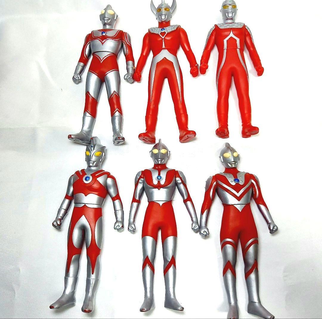 ウルトラ6兄弟ソフビフィギュアセット/バンダイ - メルカリ