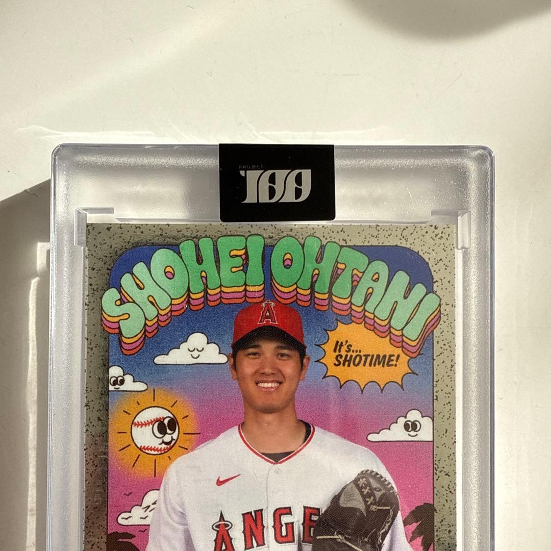 世界3999枚限定 大谷翔平 カード topps Project100 - メルカリ