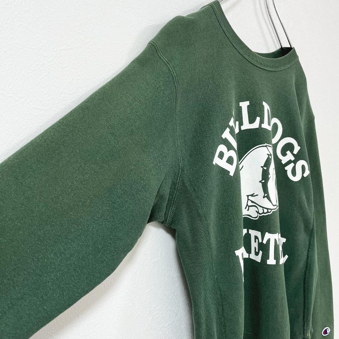 70s復刻 チャンピオン リバースウィーブ ブルドッグ カレッジ アーチ