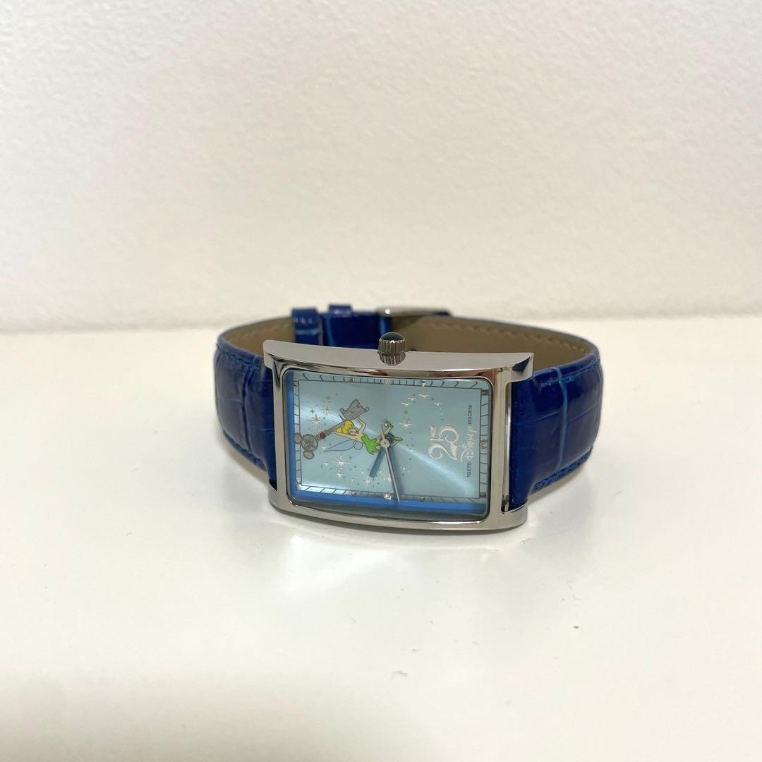 新品未使用 非売品 TDR 東京ディズニーリゾート 25周年記念腕時計
