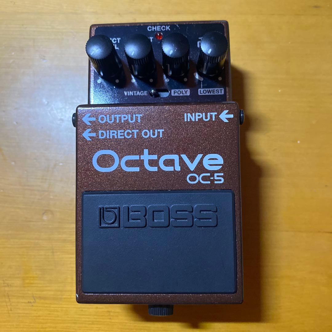 BOSS OC-5 Octave オクターバー 美品 BOSS 【BOSS×IKEBEクリアポーチプレゼント】OC-5 Octave オクターバー