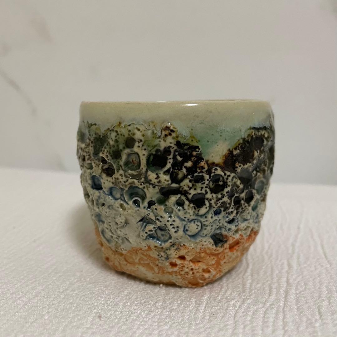 山上學 マグカップ やちむん 沖縄 湯呑 限定