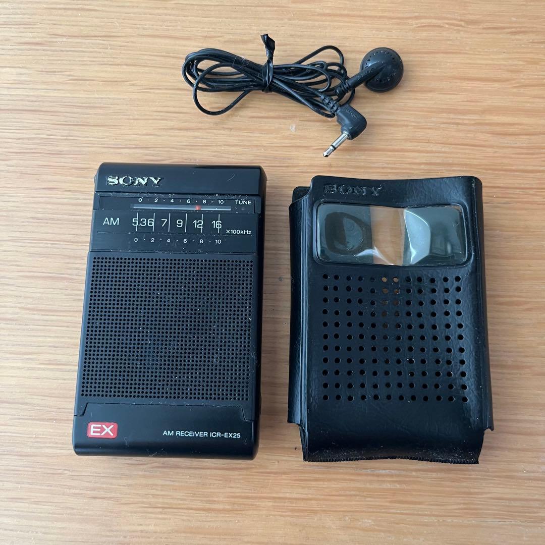 ソニー AMラジオ ICR-EX25 ジャンク品 - メルカリ
