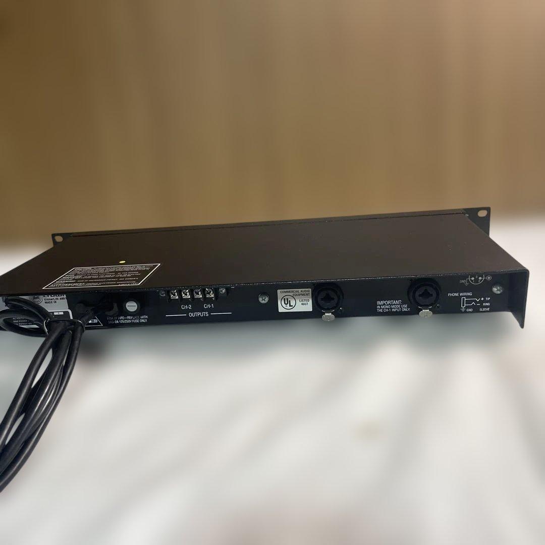 動作未確認/希少】Crown D-45 パワーアンプ 海外プラグ ジャンク