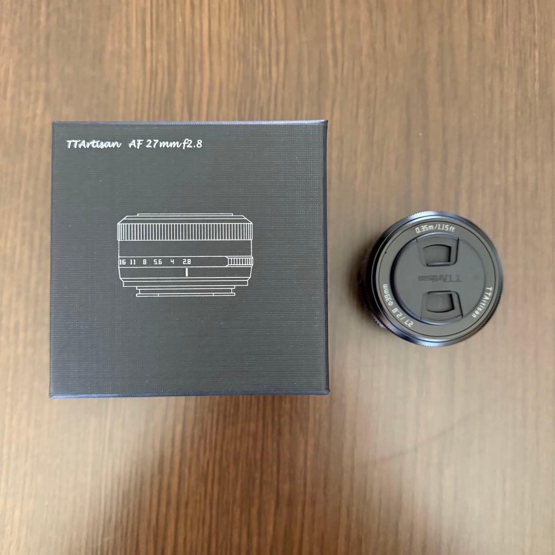 TTArtisan AF 27mm F2.8 Xマウント レンズ Amazon.com : TTARTISAN AF 27mm f2.8 Lens STM APS-C Frame XF-Mount