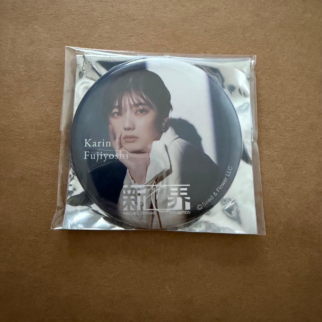 櫻坂46 新せ界 藤吉夏鈴 缶バッジ - メルカリ