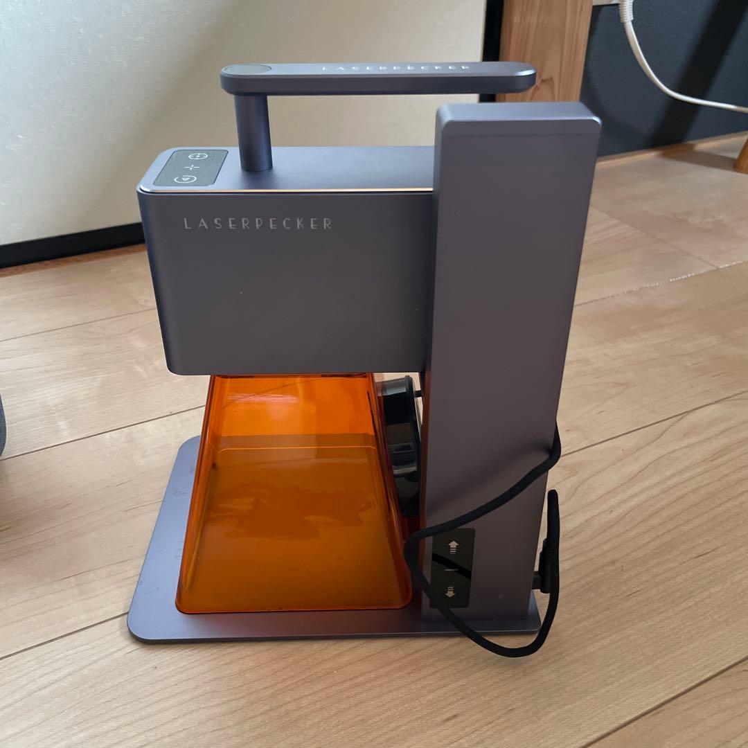 LaserPecker2 レーザーペッカー2電動台座、パワーバンク、収納バッグ付