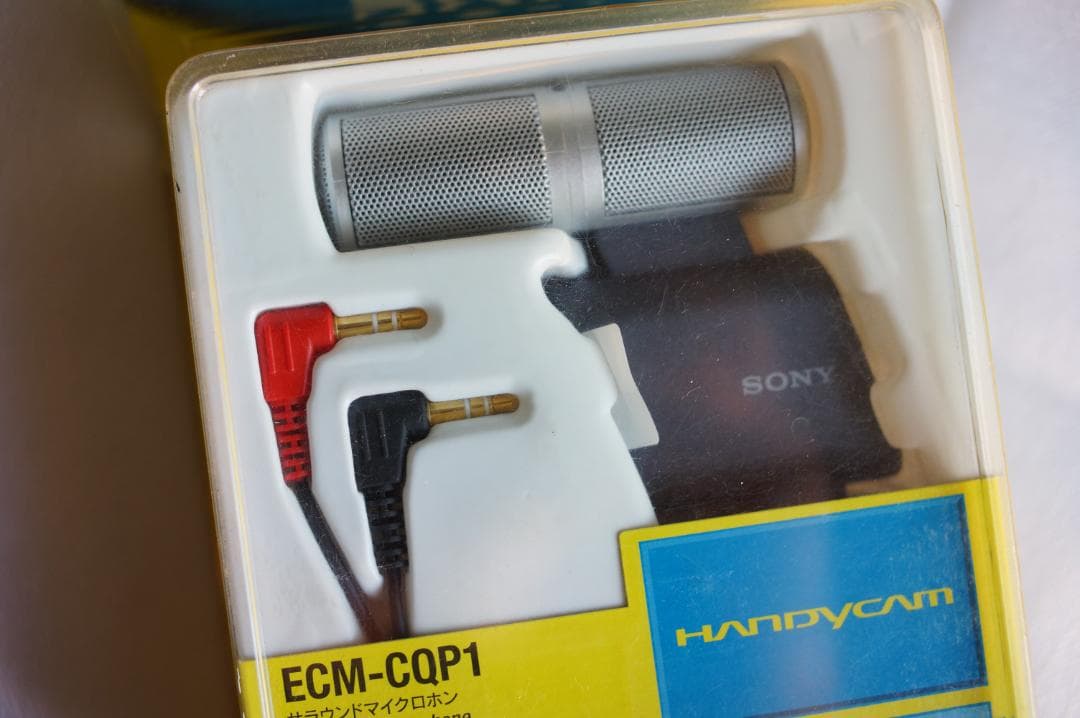 絶版 高音質マイク SONY ECM-CQP1 未使用品 ジャンク扱い ECM-100N/ECM-100NMP | マイクロホン | ソニー