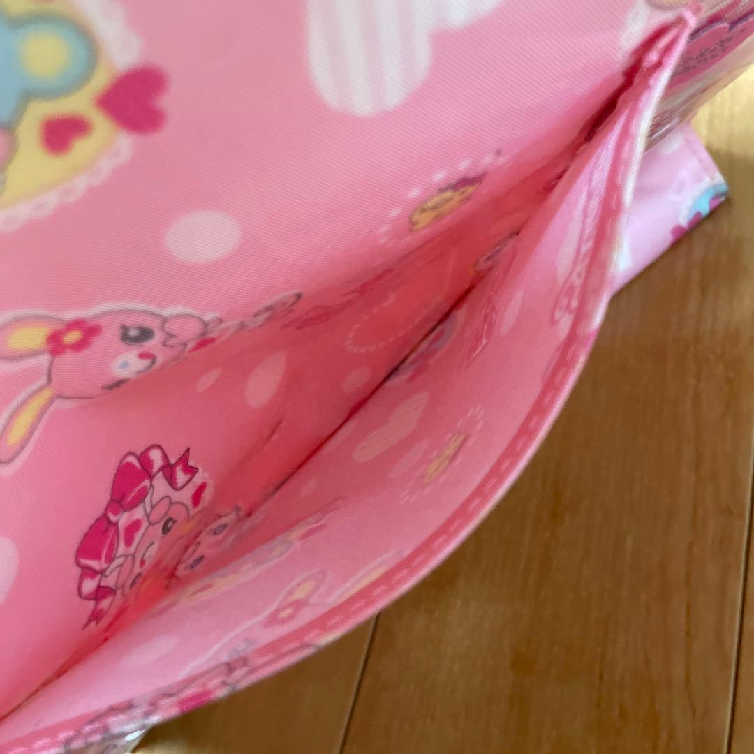 メゾピアノ mezzopiano ミミポポ ビニールトートバッグ 平成レトロ