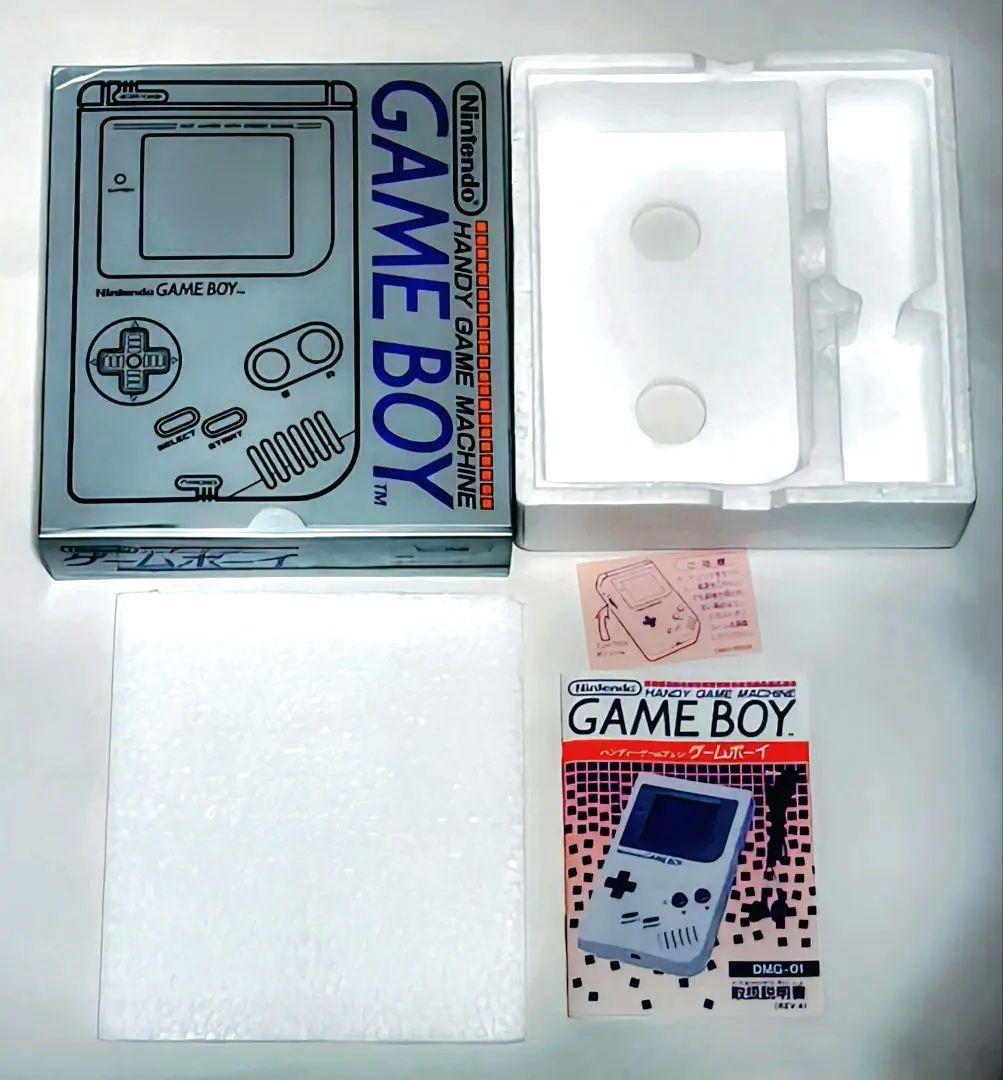箱のみ美品！ 初代 ゲームボーイ空箱 (説明書、内スチロール、蓋付き！) 任天堂 初代 ゲームボーイ 空箱 GAMEBOY 説明書付 Nintendo DMG-01