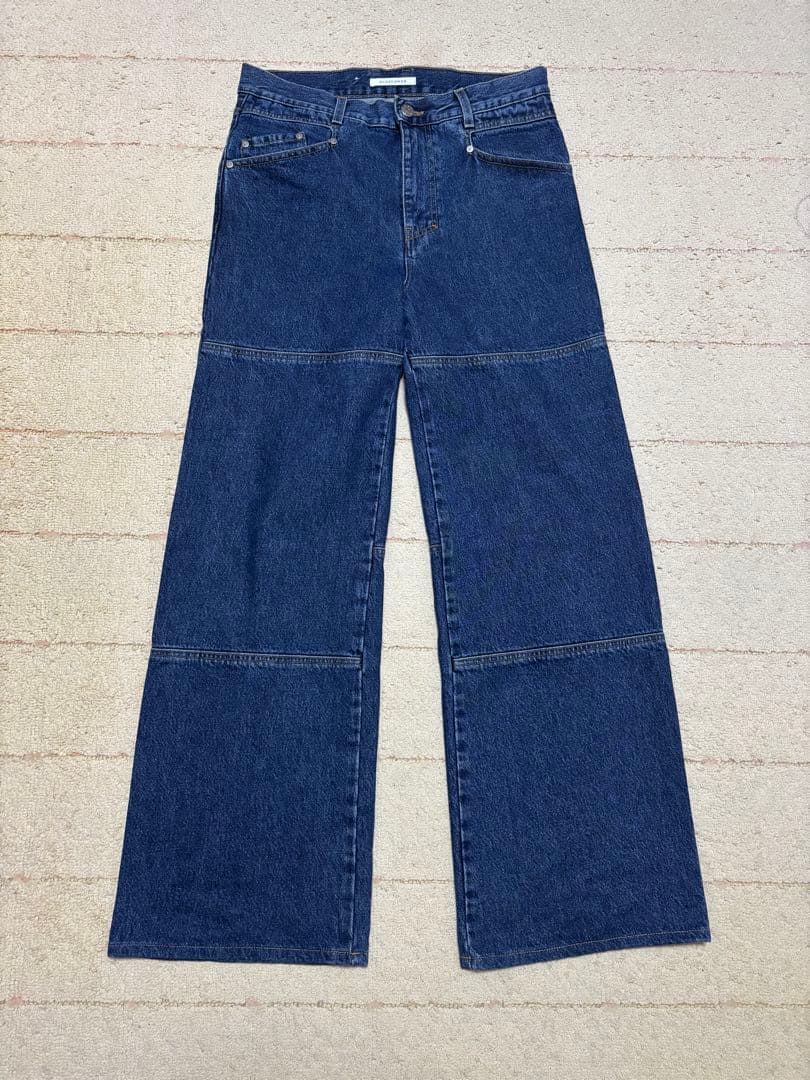 SUNFLOWER サンフラワー ブルー Work フレアジーンズ 29×32 - メルカリ