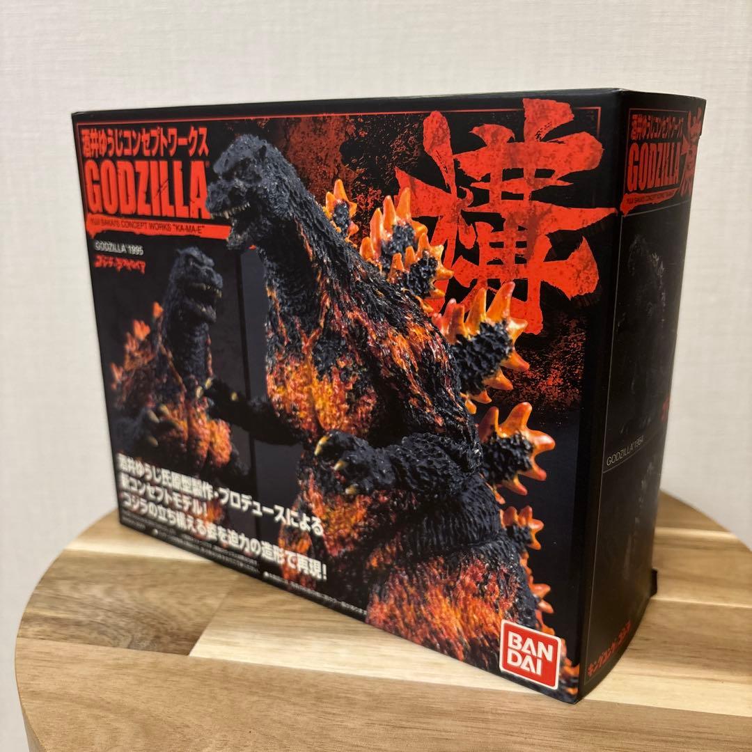 酒井ゆうじコンセプトワークス 構 バーニングゴジラ ゴジラ1995 - メルカリ