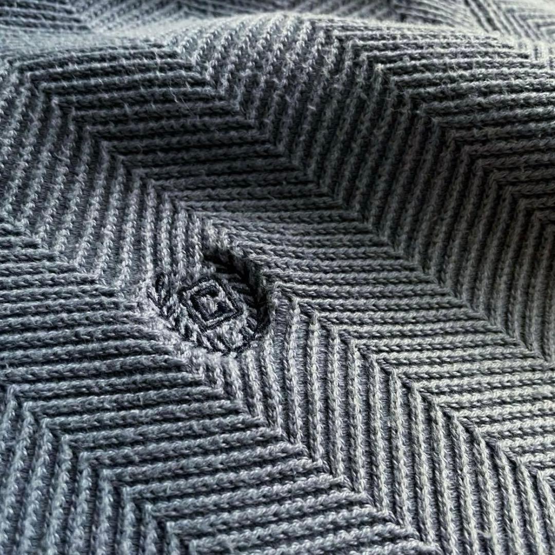 90's “chaps “ゆるダボ”フェード“broken boro knit