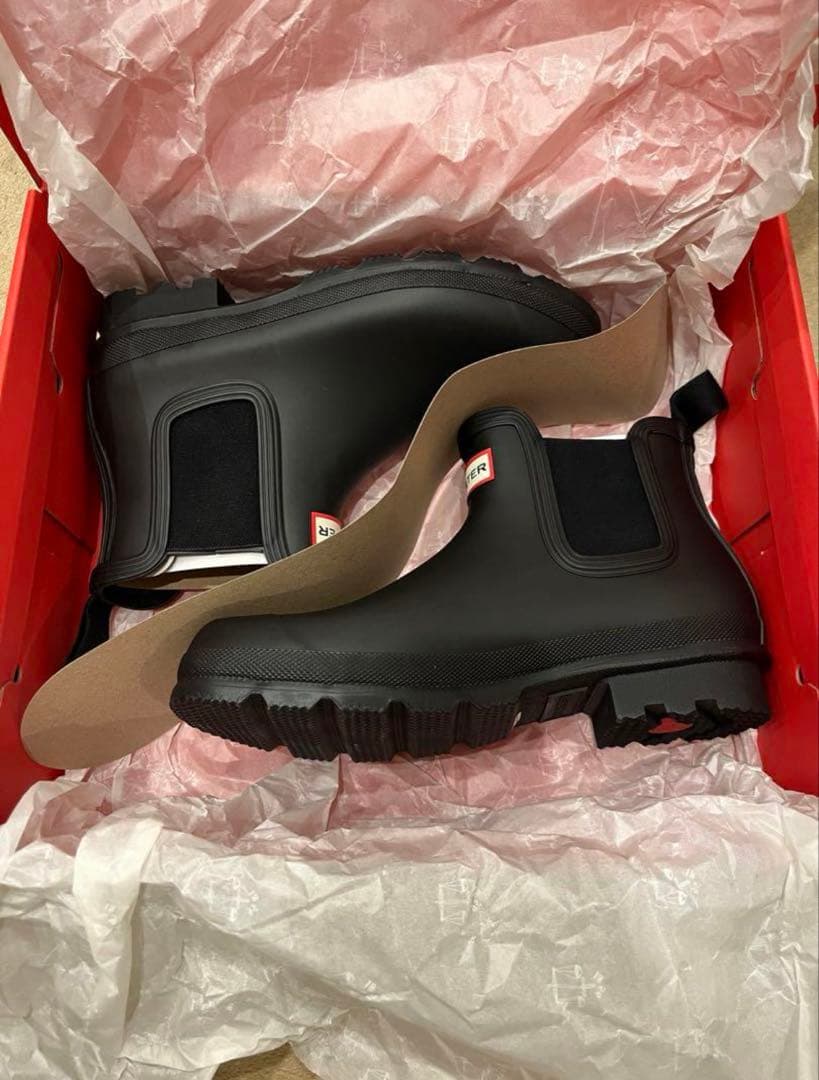 新品未使用』HUNTER オリジナル チェルシーブーツ 27cm 箱あり - メルカリ