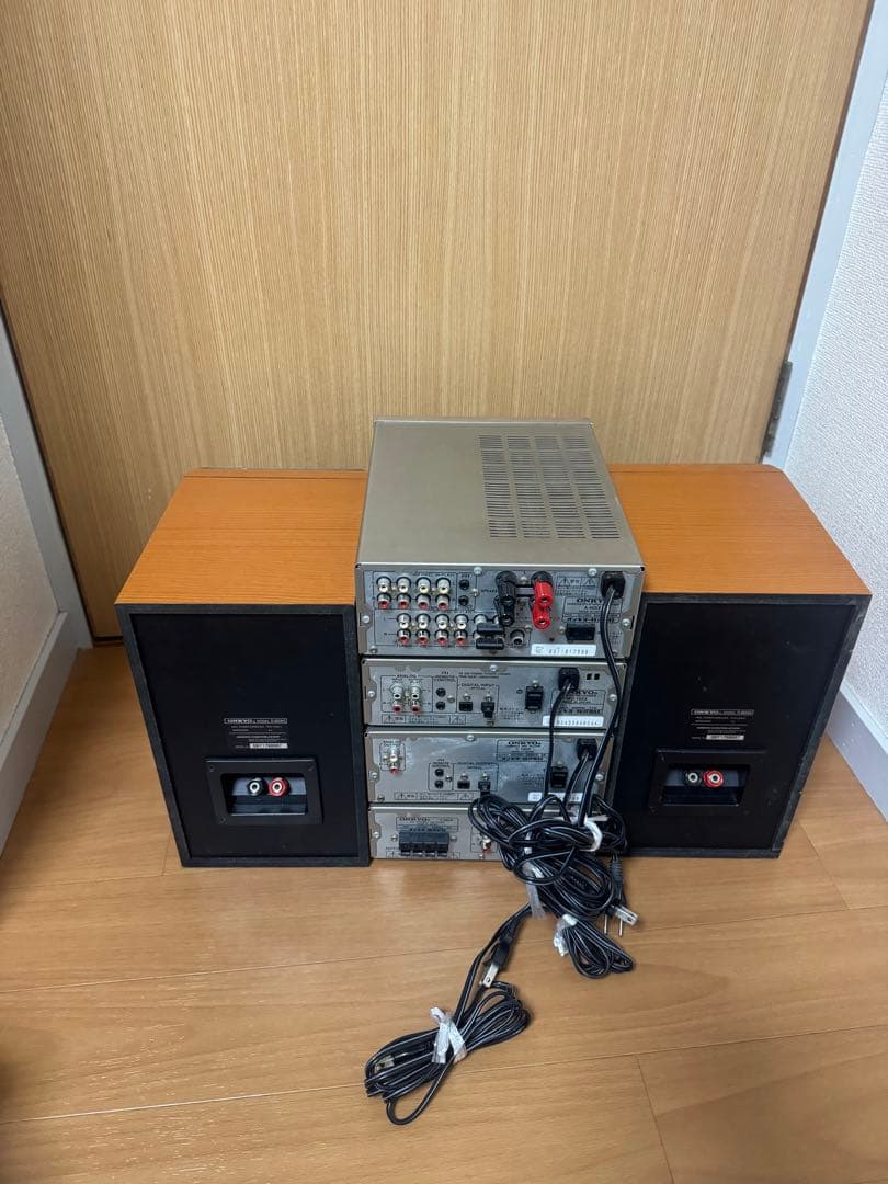 オンキョウ ONKYO コンポセット D-062AX A-905X MD-105 - メルカリ