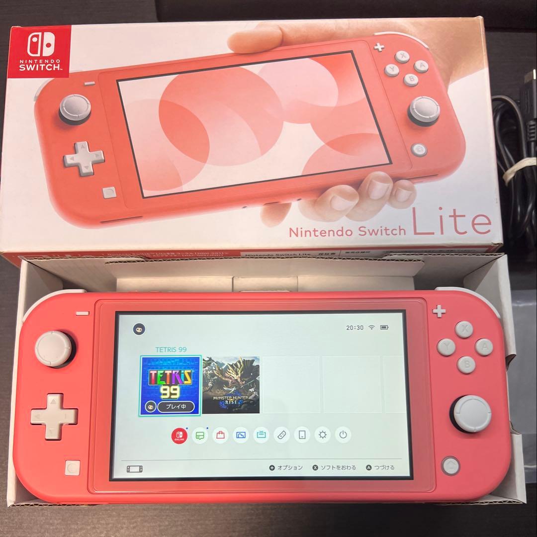 780) Switch Lite コーラル ピンク - メルカリ