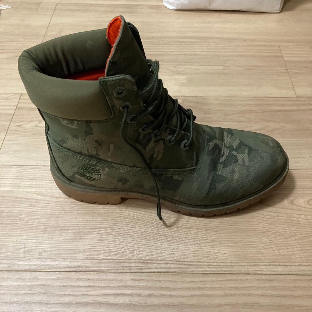 TimberLand ティンバーランド 迷彩　27.5cm