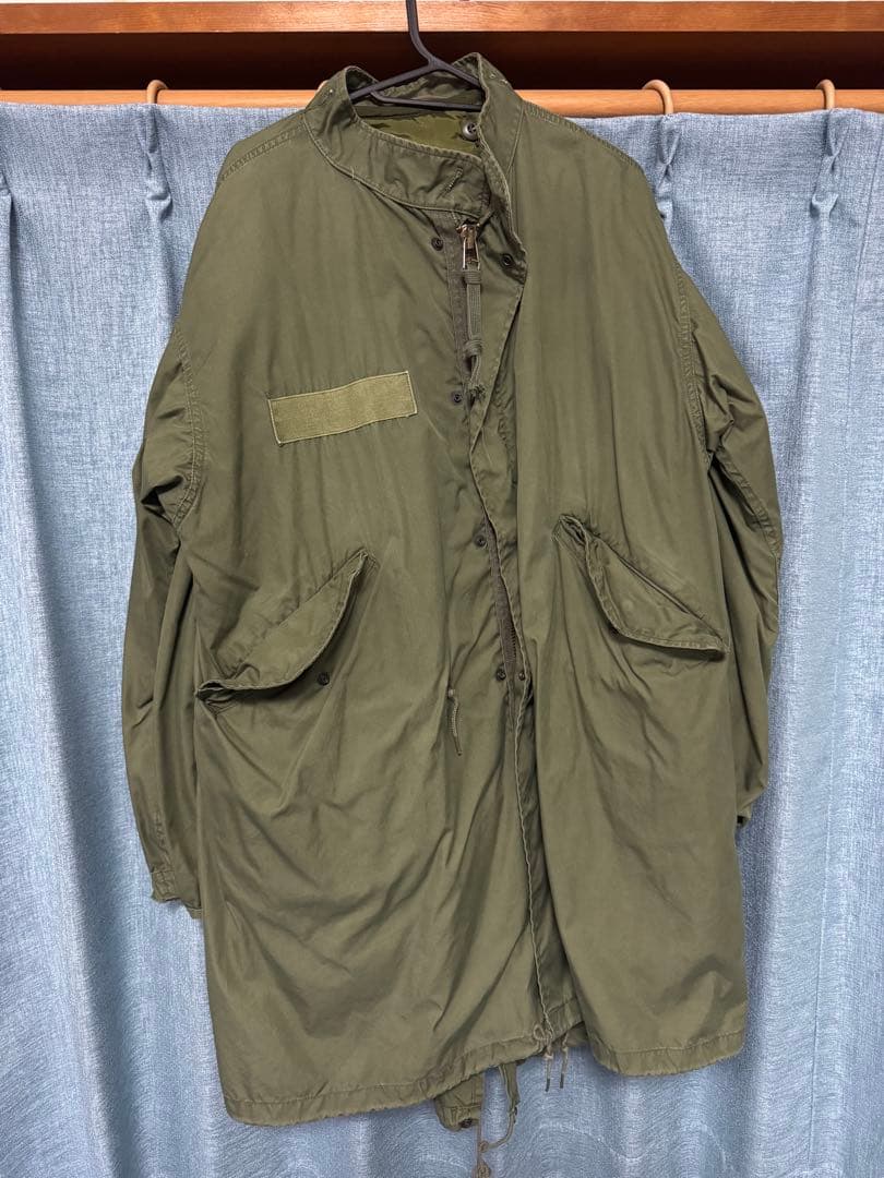 M65 フィッシュテールパーカー　フルセット Deadstock M アルミ 70年 フルセット m-65 フィッシュテールパーカー