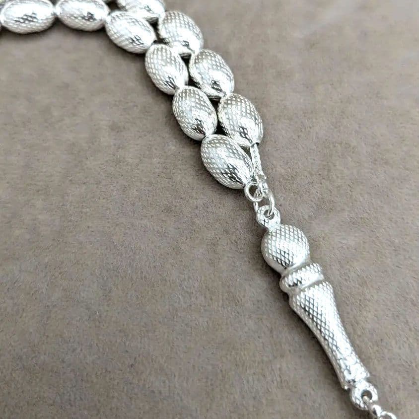 ☆NEW☆ トルコ製 925シルバー タスビー（99ビーズ）