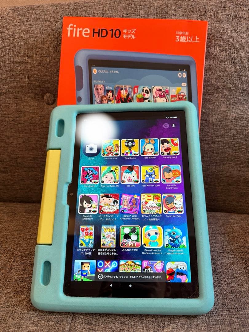 第11世代 Amazon Fire HD 10 キッズ (10インチ)水色 Amazon Fire HD 10 キッズモデルの口コミ・評判は？実際に使ってよい点