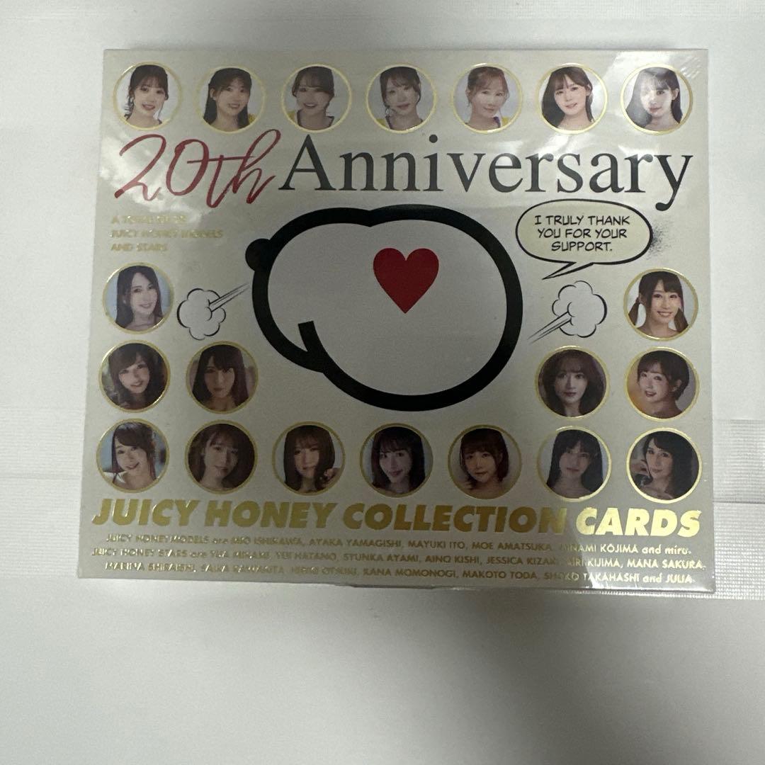 ジューシーハニー 20th Anniversary コレクションカード BOX - メルカリ