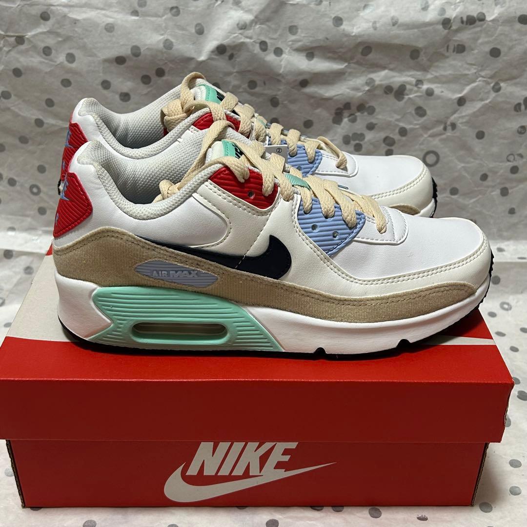 NIKE AIR MAX 90 LTR SE (GS)23.5cm＊エアマックス