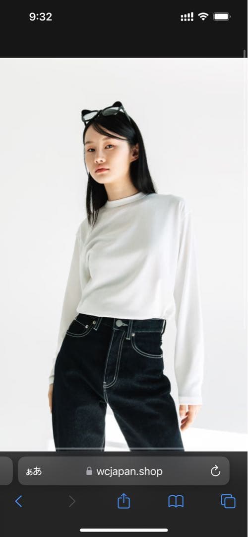 WCJサングラス 猫耳サングラス/若槻千夏 - メルカリ