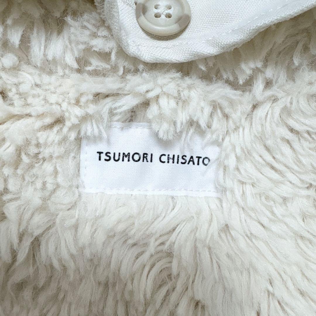 ツモリチサト モッズコート ホワイト - メルカリ
