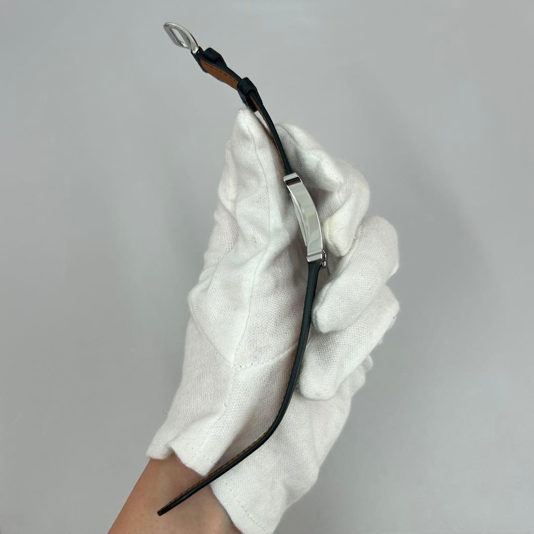 エルメス 腕時計《 Hウォッチ 》ミニ HH1.210 ブラック 黒 シルバー