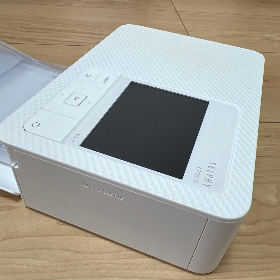 キャノン Canon Selphy 写真 ミニプリンター 本体 CP1500 - メルカリ