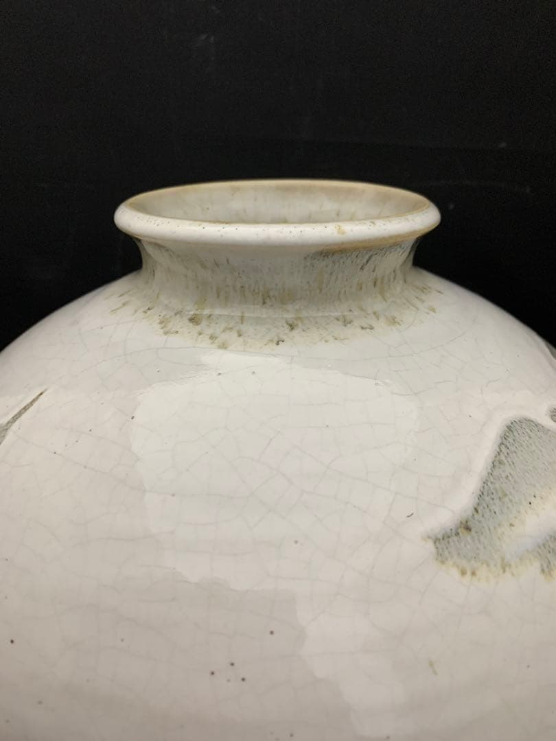 奈良赤膚焼 赤膚山 大塩玉泉 花瓶 壺 花生け 花入 遠州七窯