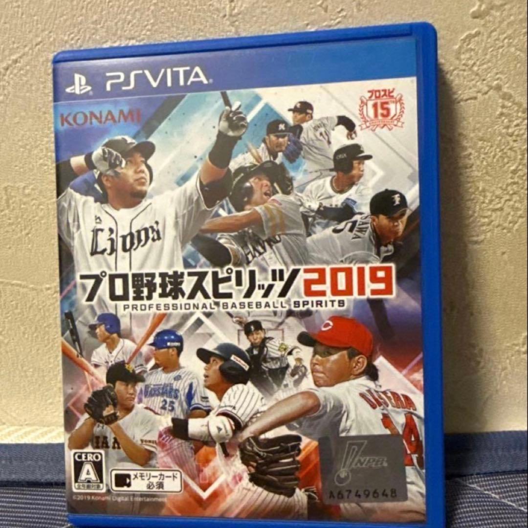 PS Vita プロ野球スピリッツ 2019 プロスピ - メルカリ