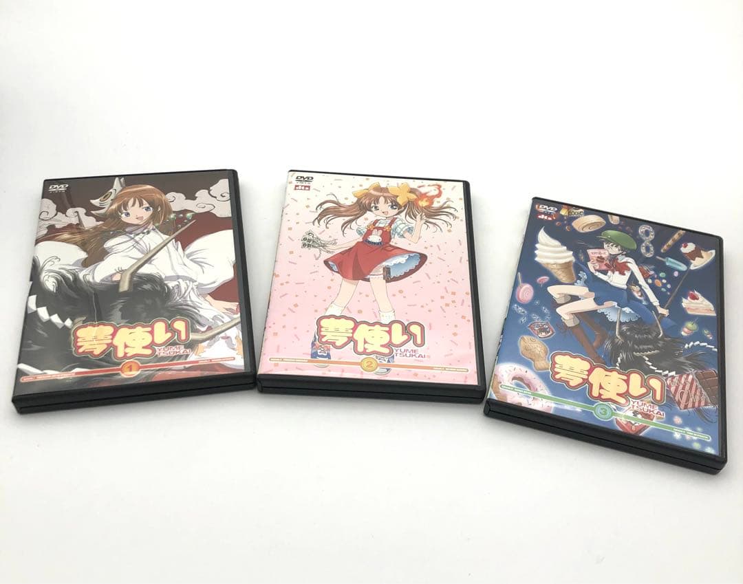 R希少！！夢使い DVD 1&4 初回限定版　付属品完品