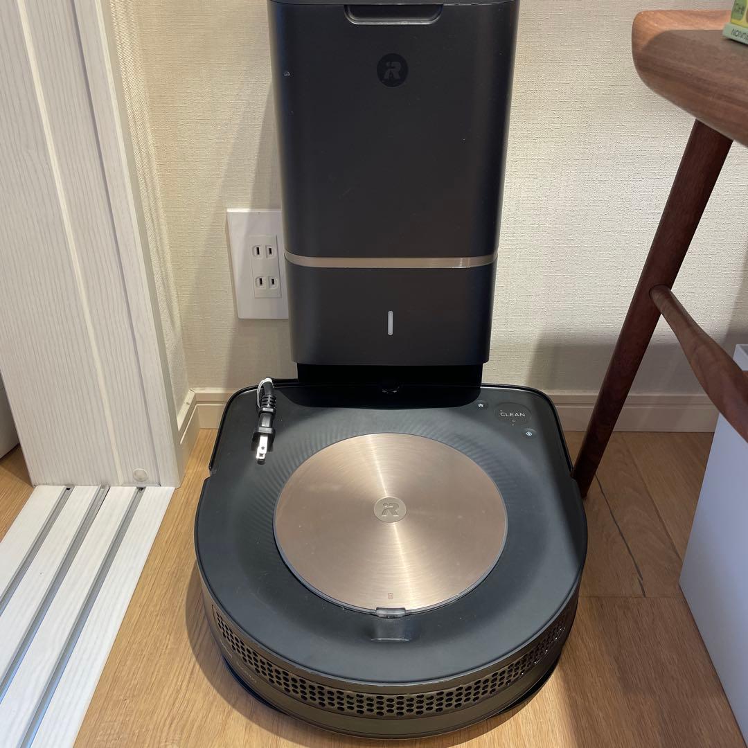 Roomba (換えブラシ付) s9+ ロボット掃除機 ブラック irobot S9 S9+用ブラシ 黒毛コーナーブラシ 緑プラスチック roomba S9+