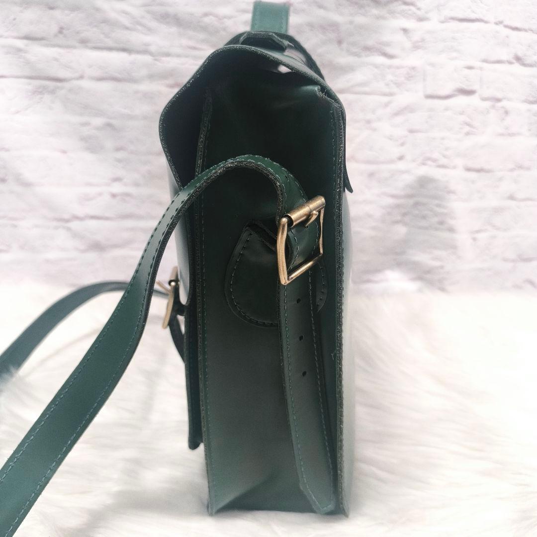 廃盤品/希少】ドクターマーチン サッチェルバッグ 15インチ グリーン