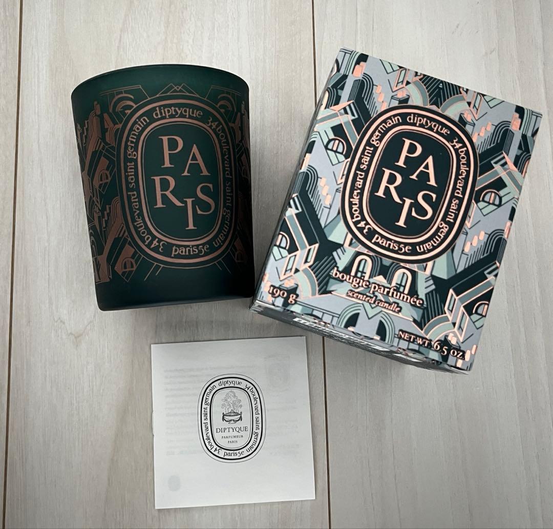 lilly【新品未使用】DIPTYQUE PARIS キャンドル パリ限定 diptyque - 【新品】diptyque ディプティック キャンドル パリ限定の