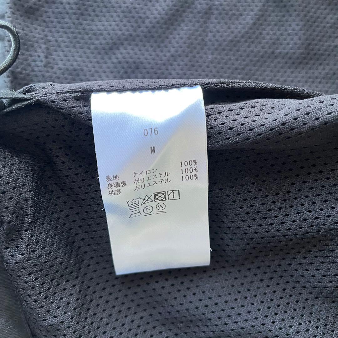 美品 OVY ナイロンジップブルゾン ジップアップジャケット 黒 M 076