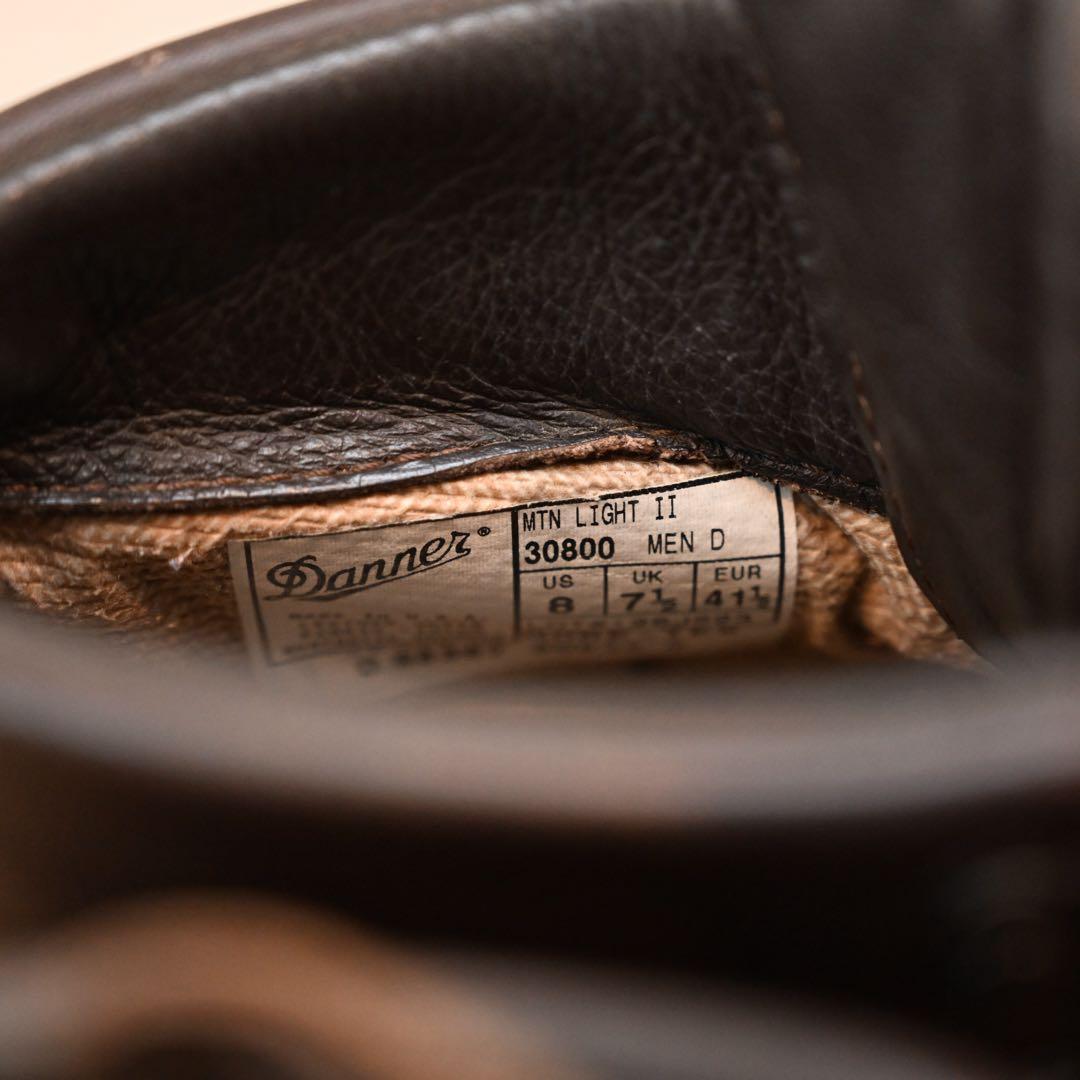 定価74800円 ダナー マウンテンライトⅡ 8 27cm US製ダークブラウン