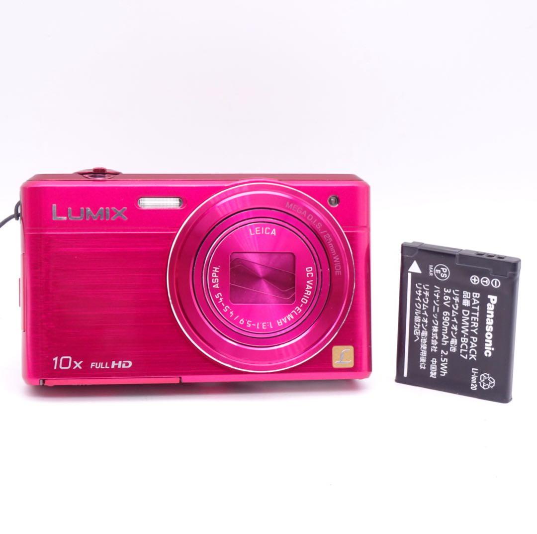 完動美品】 Panasonic LUMIX DMC-SZ9 ピンク コンデジ - メルカリ