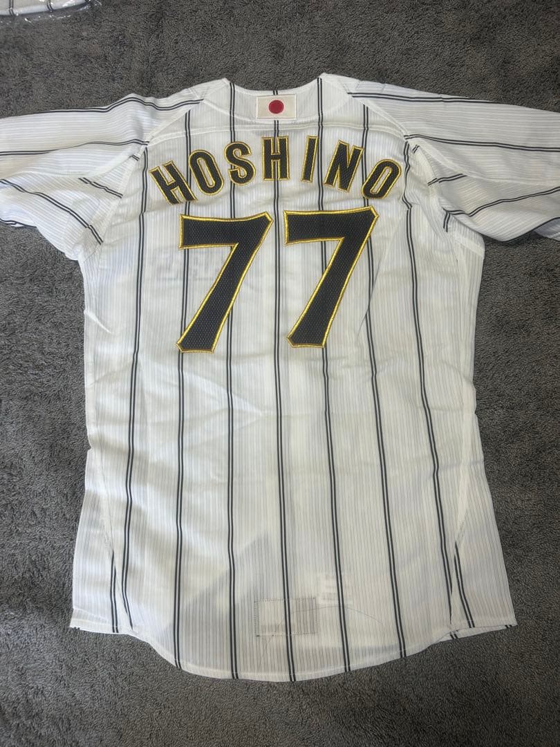 ト*化様 星野仙一 侍ジャパン ユニフォーム 77番 L 新品 - メルカリ