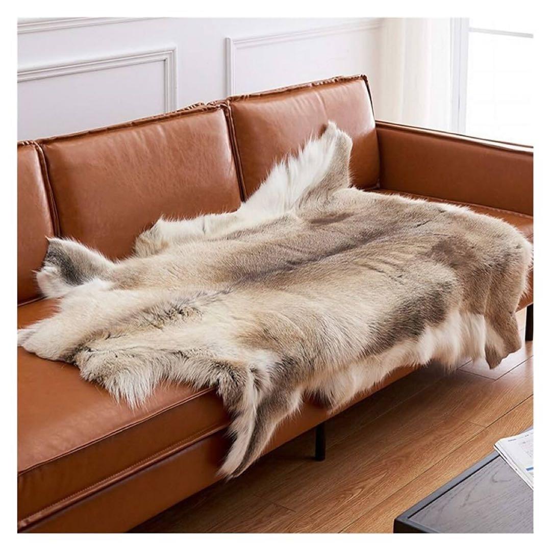 希少品】 トナカイ 毛皮 フィンランド ラップランド 極上 - メルカリ