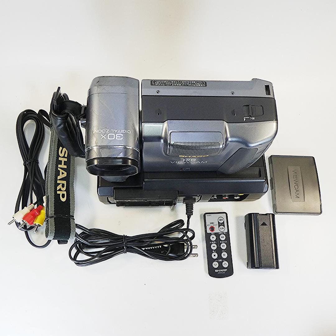 シャープ VL-HL55 動作良好 VideoHi8 ビデオカメラDVD化に最適 - メルカリ