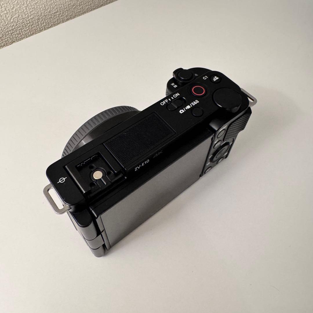 美品】SONY ZV-E10｜純正バッテリー2つ｜sdカード｜ヤマダ保証